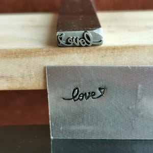 Heart/ wave/love/Cartoon Steel Punches Jewelry Metal, Leather Stamping Tools Bracelet DIY Craft Tool, Jewelry Making For Gift