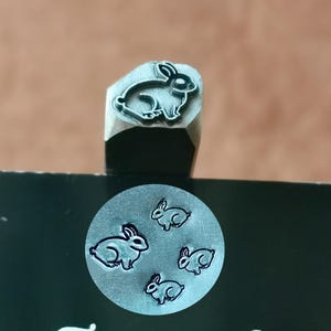 Lucky Cat Kitten Bunny dog Cartoon Steel Punches Jewelry Metal, Leather Stamping Tools Bracelet DIY Craft Tool, Jewelry Making For Gift