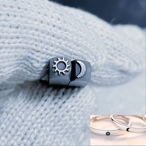 Zon Maan Metalen Stempel Stalen Ponsen Valentijnsdag Ring Sieraden Metaal, Leer Stempelen Gereedschap Armband DIY Craft Tool, sieraden maken voor cadeau