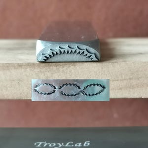 Arrow/feather/texture Indian style Steel Punches Jewelry Metal, Leather Stamping Tools Bracelet DIY Craft Tool,  Jewelry Making For Gift