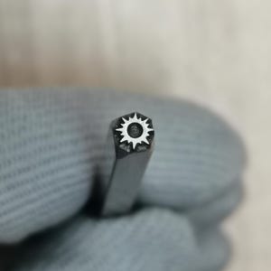 Sun Star Stalen Ponsen Sieraden Metaal, Leer Stempelen Gereedschap Armband DIY Craft Tool, Sieraden Maken Voor Cadeau