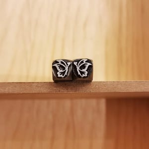 Butterfly Stamp Insect Stamp Steel Punches Jewelry Metal, Leather Stamping Tools Bracelet DIY Craft Tool, Jewelry Making For Gift - One pair