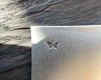 Papillon/Sakura/fleur de cerisier floral Poinçons en acier Bijoux en métal, outils d'estampage du cuir Bracelet bricolage, fabrication de bijoux pour cadeau