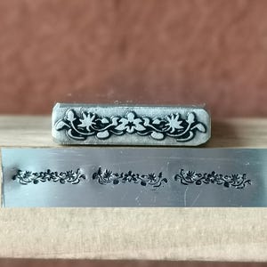 Boho Bohemian flower floral Steel Punches Jewelry Metal, Leather Stamping Tools Bracelet DIY Craft Tool, Jewelry Making For Gift
