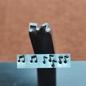 Personal Stempel Musiknoten Stempel Stahl Stempel Schmuck Metall, Leder Stempeln Werkzeuge Armband DIY Fertigkeit-Werkzeug, Schmuckherstellung für Geschenk