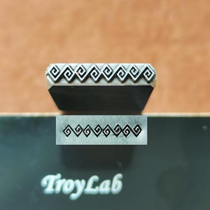 Boho Bohemian style Spiral Floral flower Steel Punches Jewelry Metal, Leather Stamping Tools Bracelet DIY Craft Tool,Jewelry Making For Gift