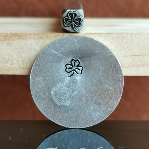 Clover Shamrocks Steel Punches Flower floral Stamp Jewelry Metal, Leather Stamping Tools Bracelet DIY Craft Tool, Jewelry Making For Gift