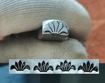 Indian Navajo Metal Stamp Indian Inspired Steel Punch Jewelry Metal, Leather Stamping Tools Bracelet DIY Craft Tool, Jewelry Making For Gift
