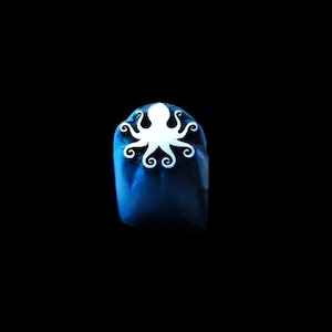 Octopus Metal Stamp Ocean Totem Oriental Steel Punches Jewelry Metal, Leather Stamping Tools Bracelet DIY Craft Tool, Jewelry Making Gift