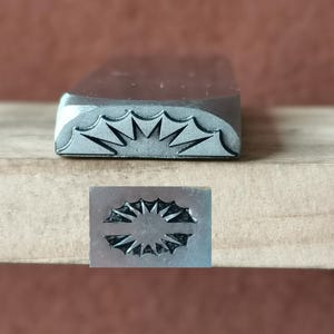 Arrow/feather/texture Indian style Steel Punches Jewelry Metal, Leather Stamping Tools Bracelet DIY Craft Tool,  Jewelry Making For Gift