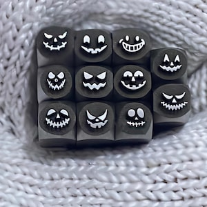 Smile Steel Punches Smiling face  Cartoon Expression Face Jewelry Metal, Leather Stamping Tools Bracelet DIY Craft Tool,Jewelry Making Gift