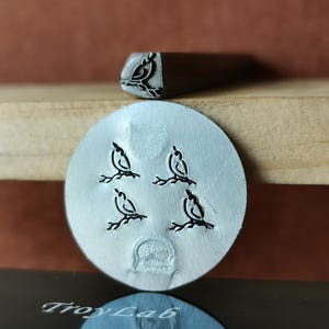 Lucky Bird Animal Stamp Totem Oriental Steel Punches Jewelry Metal, Leather Stamping Tools Bracelet DIY Craft Tool, Jewelry Making For Gift