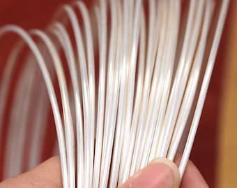 999 Fine Silver Wire ROUND wire wrapping art supplies DIY Craft Tool, Jewelry Making For Gift 3 Feet(90cm)