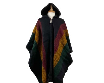 Navajo Wool Poncho - Etsy