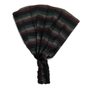 Striped Dark Rasta Headband for Women and Men, One Size, Stocking Stuffers