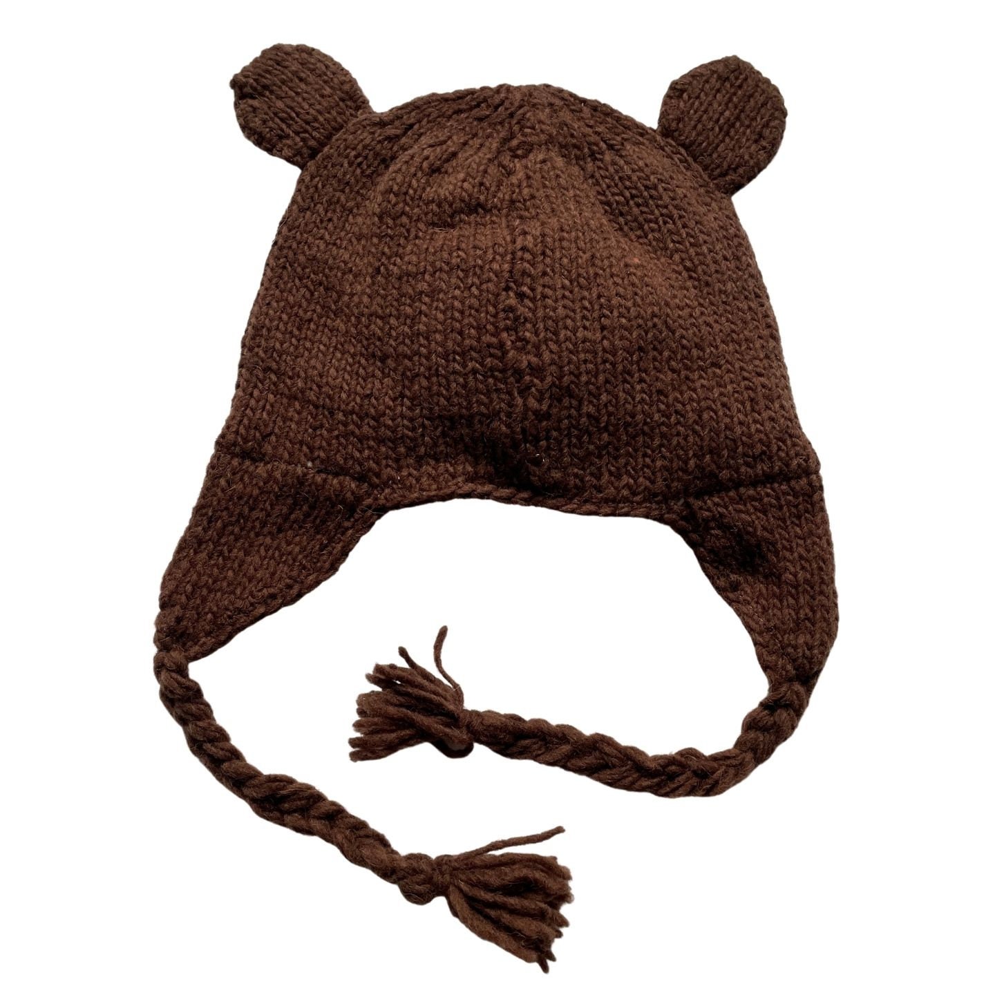 Brown Bear Beanie Hat | Winter Hat for Toddlers Boys or Girls