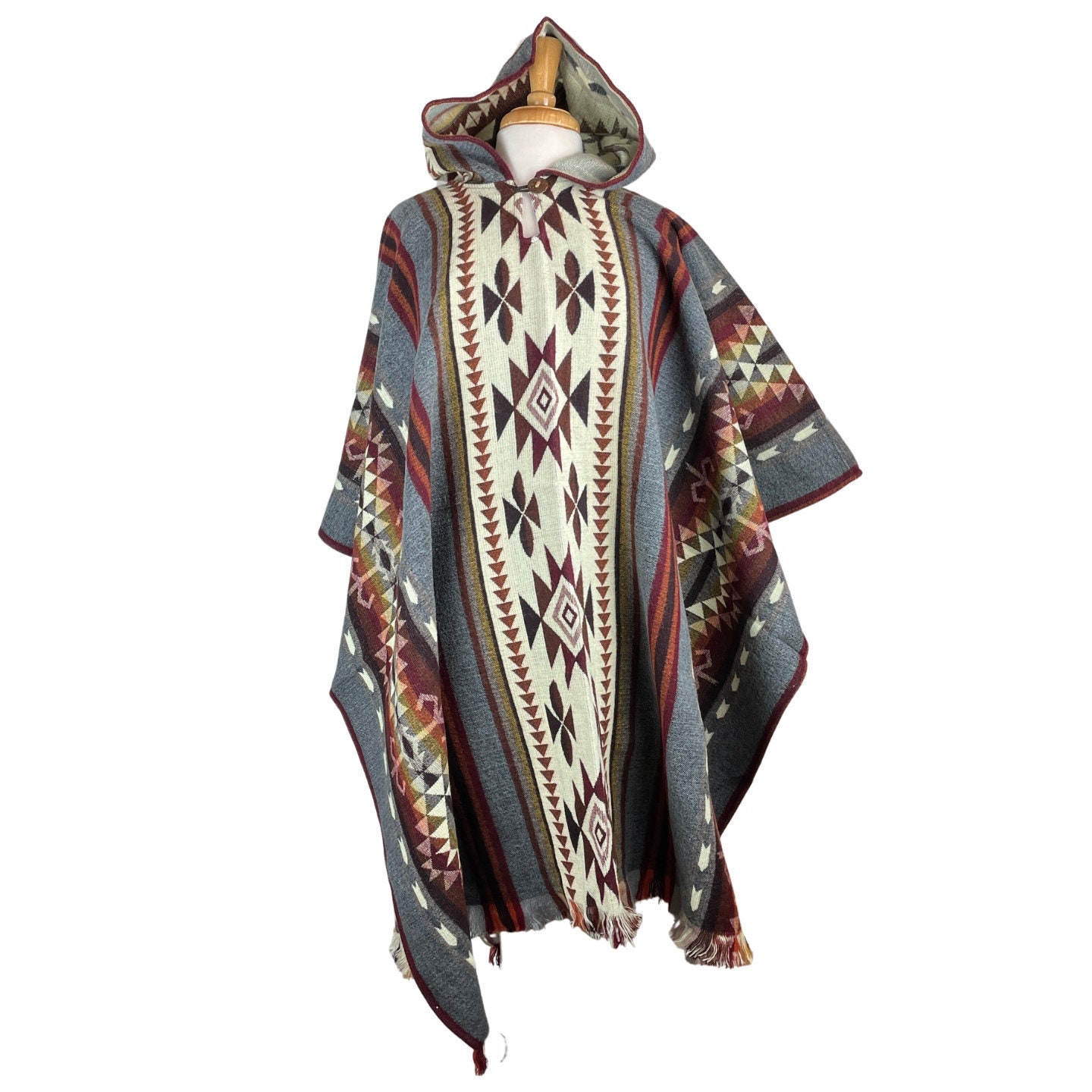 AMERI　REVERSIBLE COLOR PONCHO COAT Excellent Condition✨ Ameri Reversible Color Poncho Coat