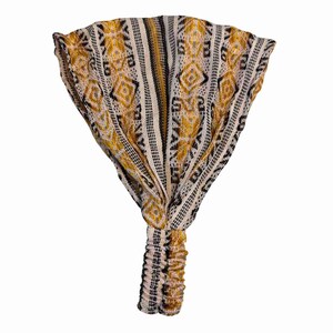 Boho Yoga Headband Bundle | Set of Boho Headbands | Hairband for Nurses | Hippie Headband Golden dawn