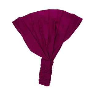 Fuchsia Yoga Headband, One Size Fits Most, Stocking Stuffers
