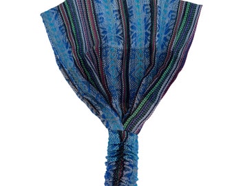 Fascia larga Boho blu cielo blu reale per donne e uomini, regalo di Natale