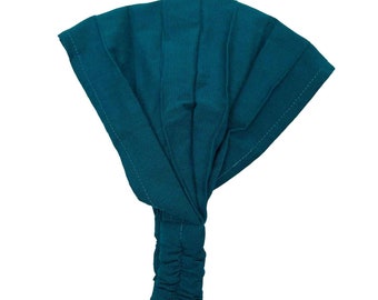 Teal Wide Boho Yoga Headband, One Size,  Stocking Stuffers
