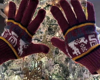 Alpaca Wool Gloves Size M, Soft Everyday Gloves for Comfort, Layering, and Daily Wear