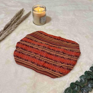 Diademas anchas, suaves y elásticas estilo hippie boho para mujeres y hombres / Bandas para el cabello boho de algodón / Pañuelo para la cabeza de yoga / Arcoíris verde albahaca Spice market