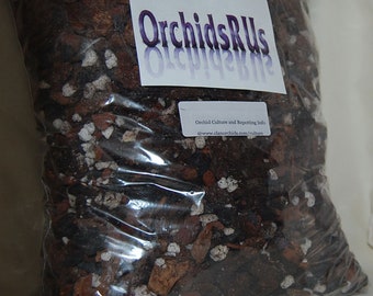Orchid Potting Media: Chunk Bark Mix, All Genera (5 or 10 Dry Qts)