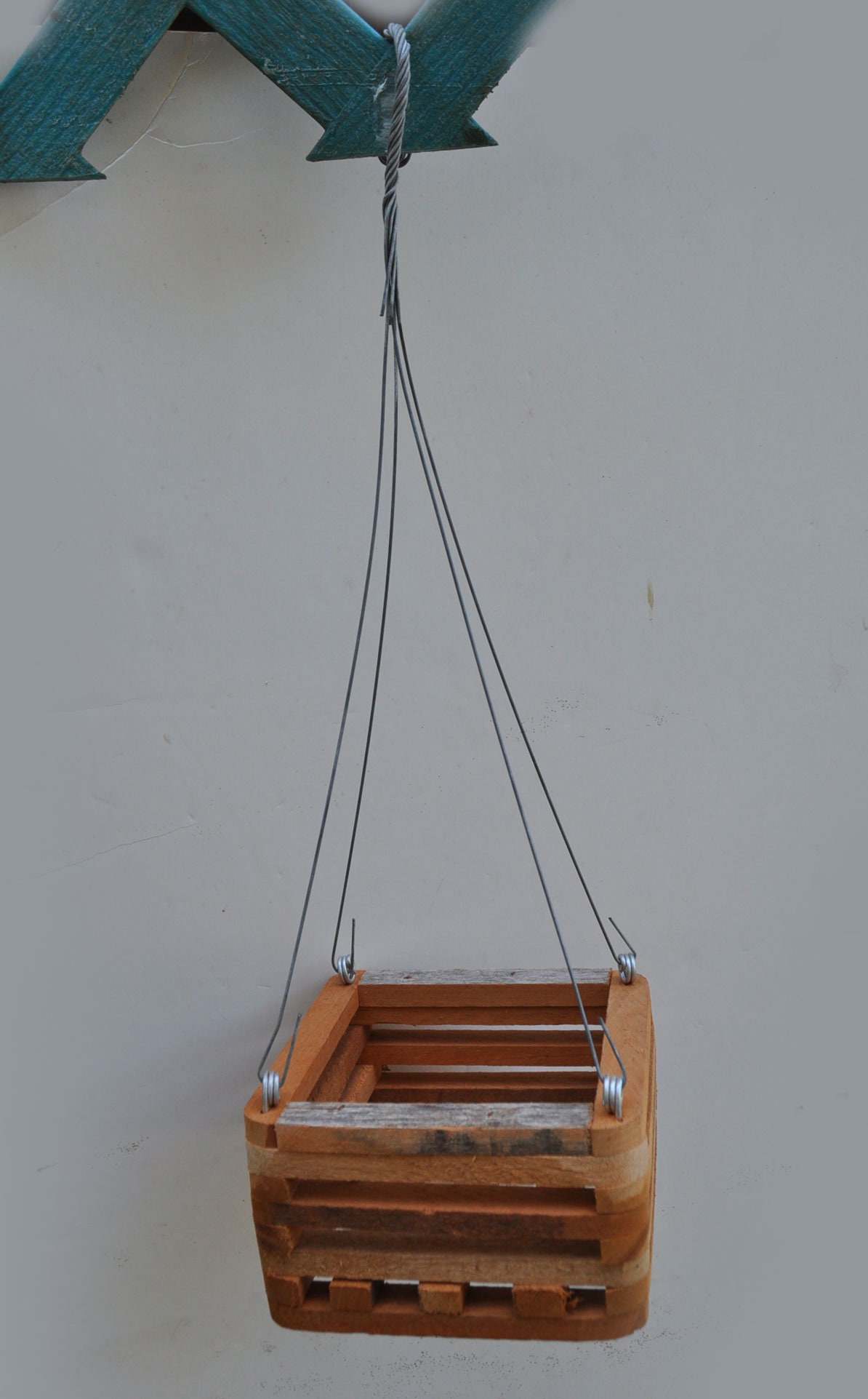 Basket Set Square Orchid Wood Slats 8 and 10 Inches with Etsy