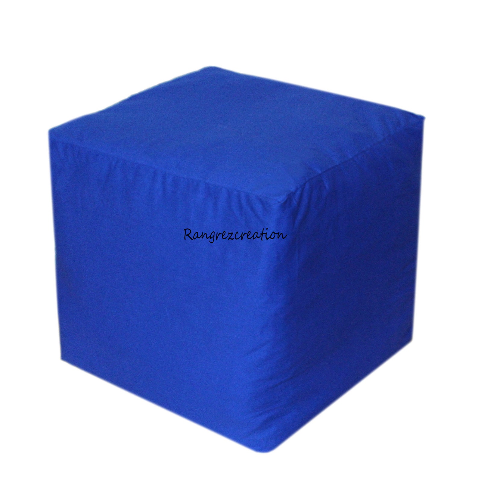 26 Solid Square Plain Handmade Pouf Cover Home & Room Etsy