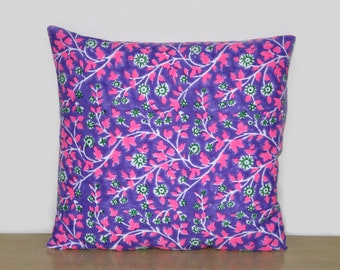 1 housse de coussin florale, housse de coussin décorative pour la maison, taie d'oreiller multicolore, housse de coussin décorative pour canapé,