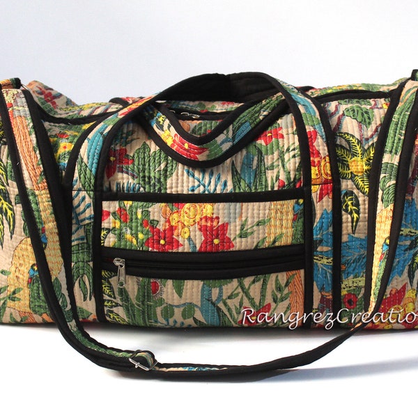 Quilted Duffel Bag Etsy