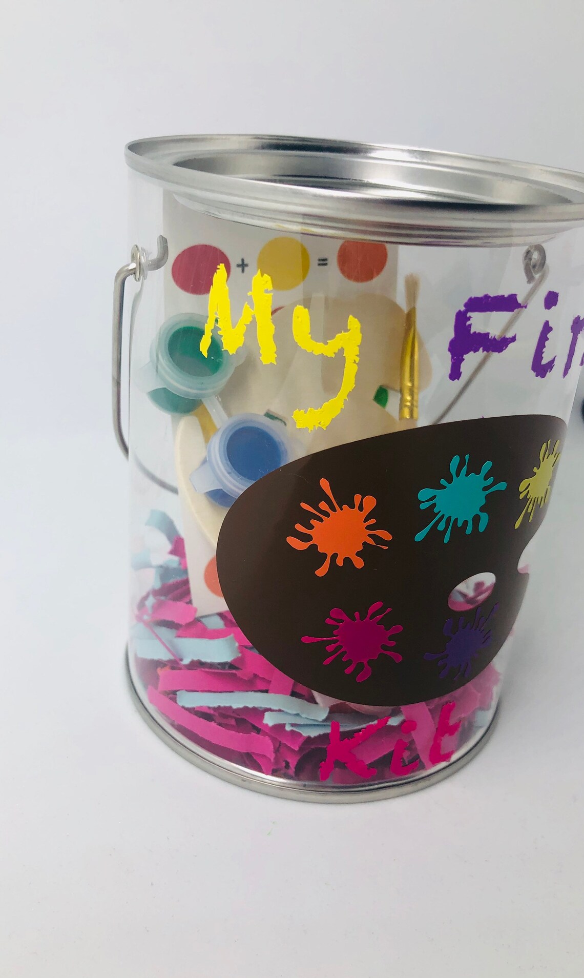 DIY Kids Paint Kits My First Paint Kit Wood Ready to Paint Etsy