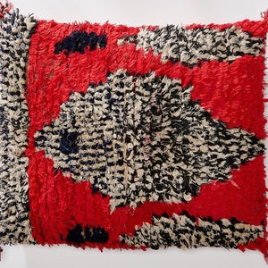 Alisse Vintage Boucherouite Oversized Floor Pillow