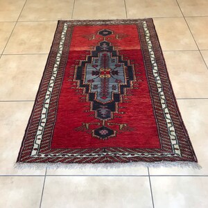 Turkısh Carpet,Home Decor Rug, Anatolian Rug,Modern Carpet,Antigua Vintage Carpet Oriental Runners Carpet,3’5x5’8Feet,105x172 cm