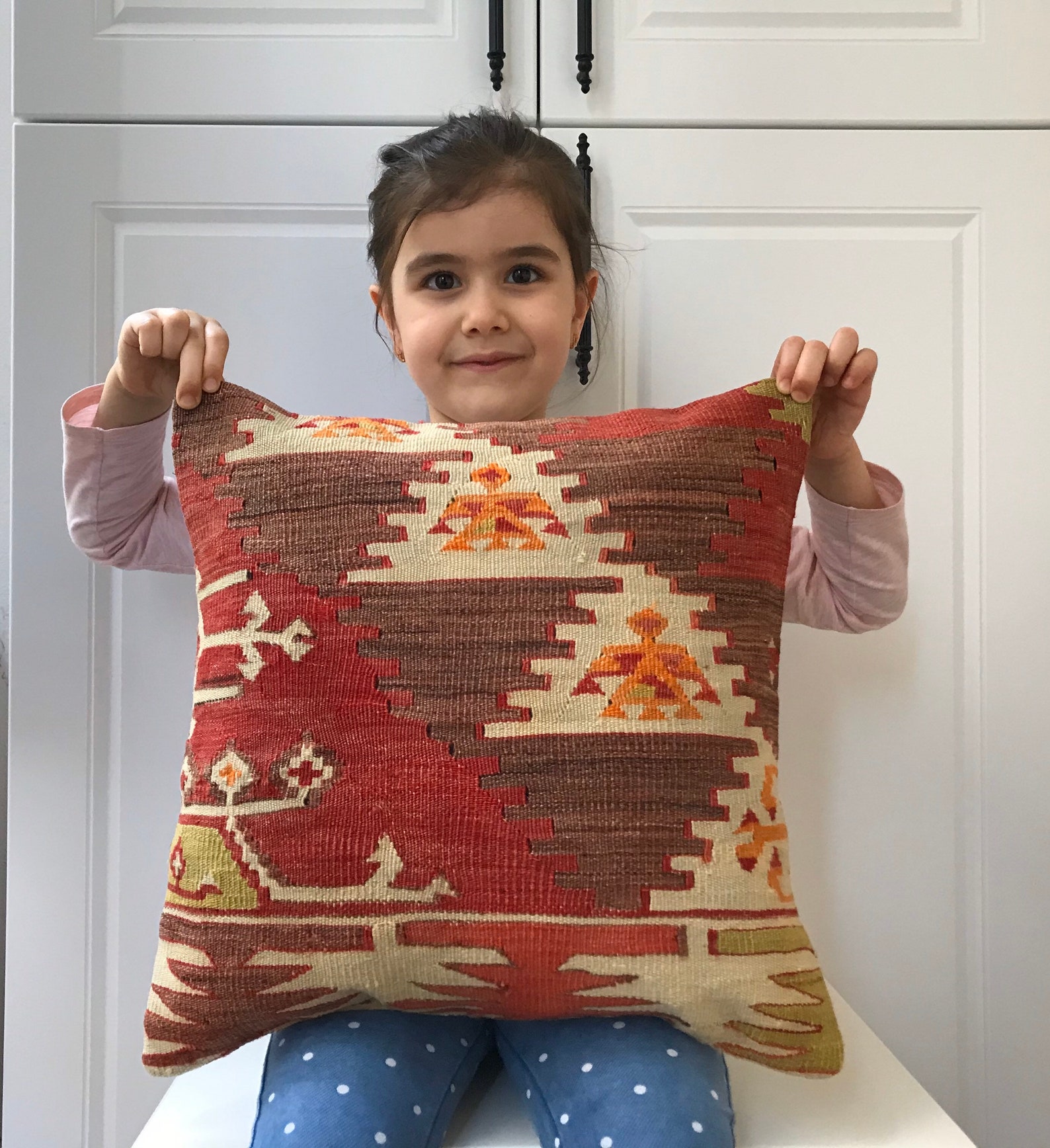 Kilim Pillowturkish Pillowcushion Coverhome Decor Etsy