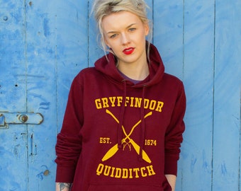 Gryffindor Burgundy Hoodie - Harry Potter inspired