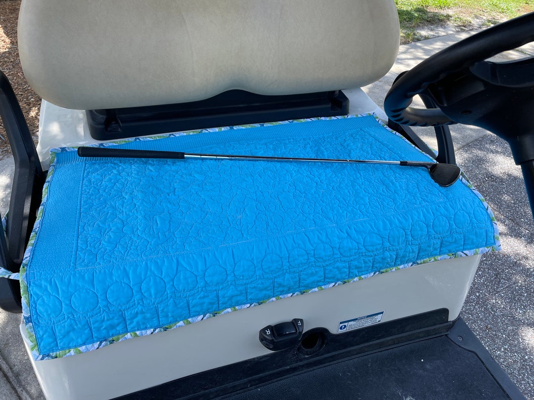 Golf Cart Seat Cover Golf Cart Quilted Seat Cover Golf Etsy