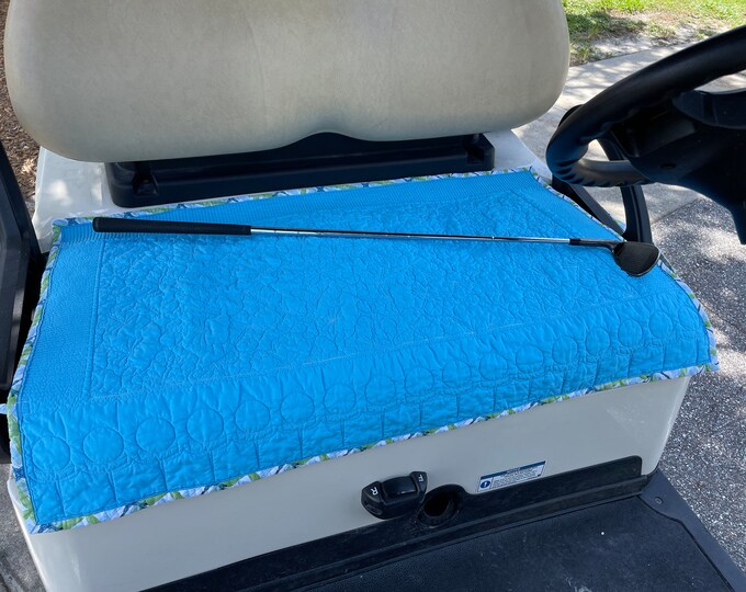 Golf Cart Seat Cover, Golf Cart Quilted Seat Cover, Golf Accessory