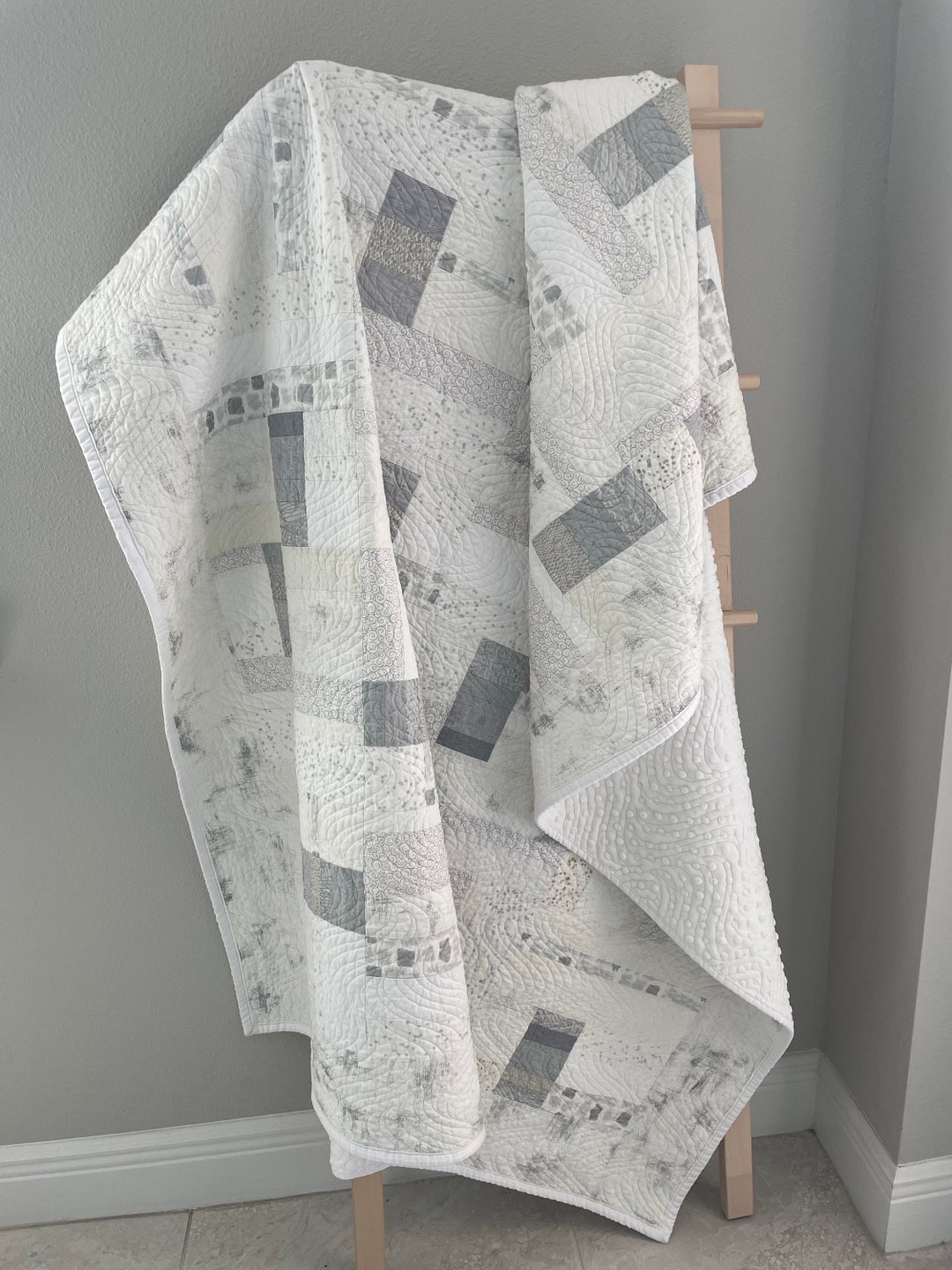 Throw Quilt Adult Nap Quilt Modern Quilt Couch Throw - Etsy