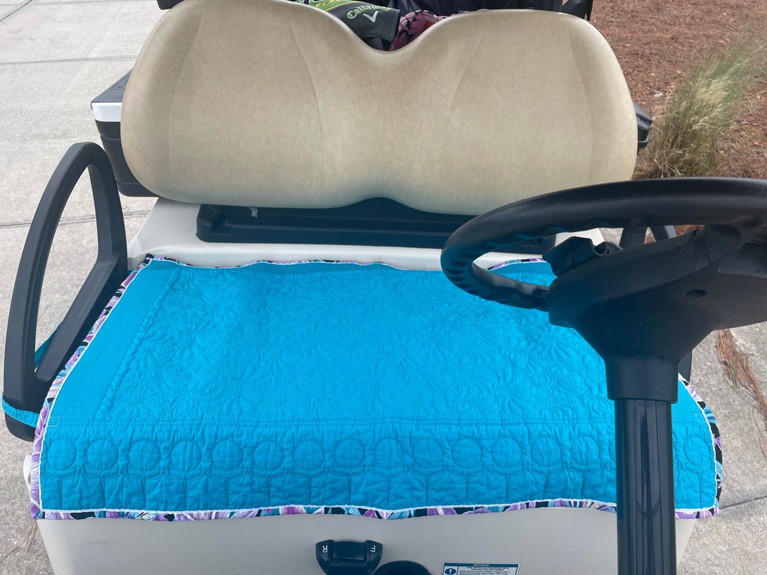 Golf Cart Seat Cover Golf Cart Quilted Seat Cover Golf Etsy