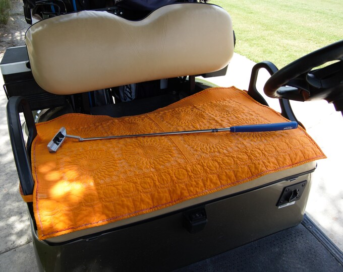 Golf Cart Seat Cover Golf Cart Quilted Seat Cover Golf Etsy