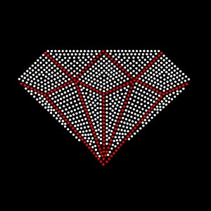 Diamond Rhinestone Transfer Bling Hot Fix Iron on Patch Motif Design Transfer TT-325