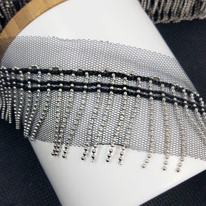 1 Yard Clear Rhinestone Trim Clear Crystal Chain Wedding Rhinestone Fringe Rhinestone Chain Rhinestone Trim Cup Chain Applique  RH-088