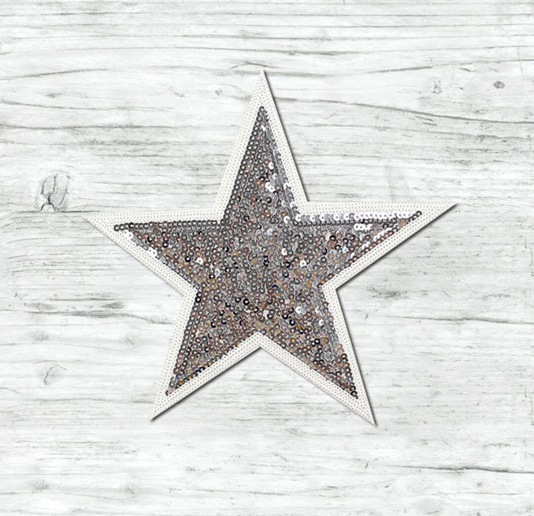 Star Sequins Applique Sewing Iron on Patch Appliques Cloth Etsy