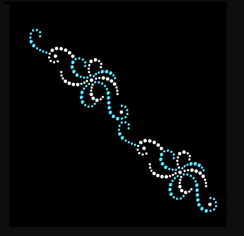 Style-4 Diamonte Hotfix Hochzeit Transfer Strasssteine Motiv ""Braut