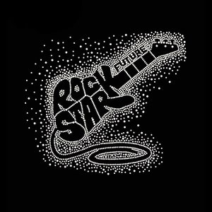 Guitar Rhinestone Transfer Bling Hot Fix Iron on Patch Motif Design Transfer TT-132