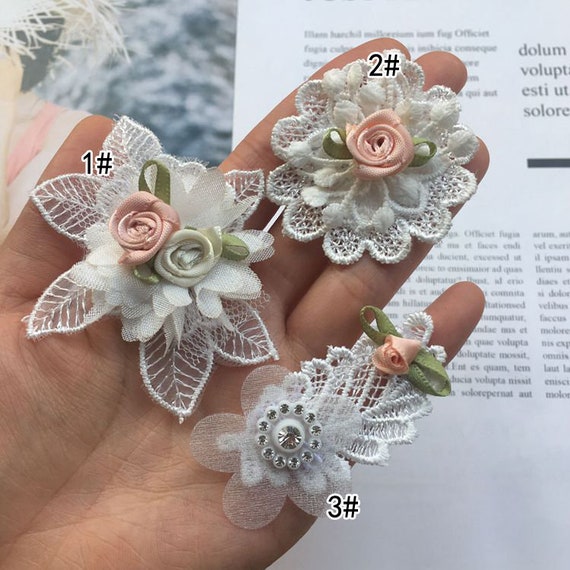 Lace flowers for hair online