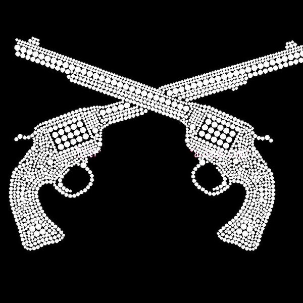 Pistolet strass transfert Bling Hot Fix fer sur Patch Motif Design transfert TT-092