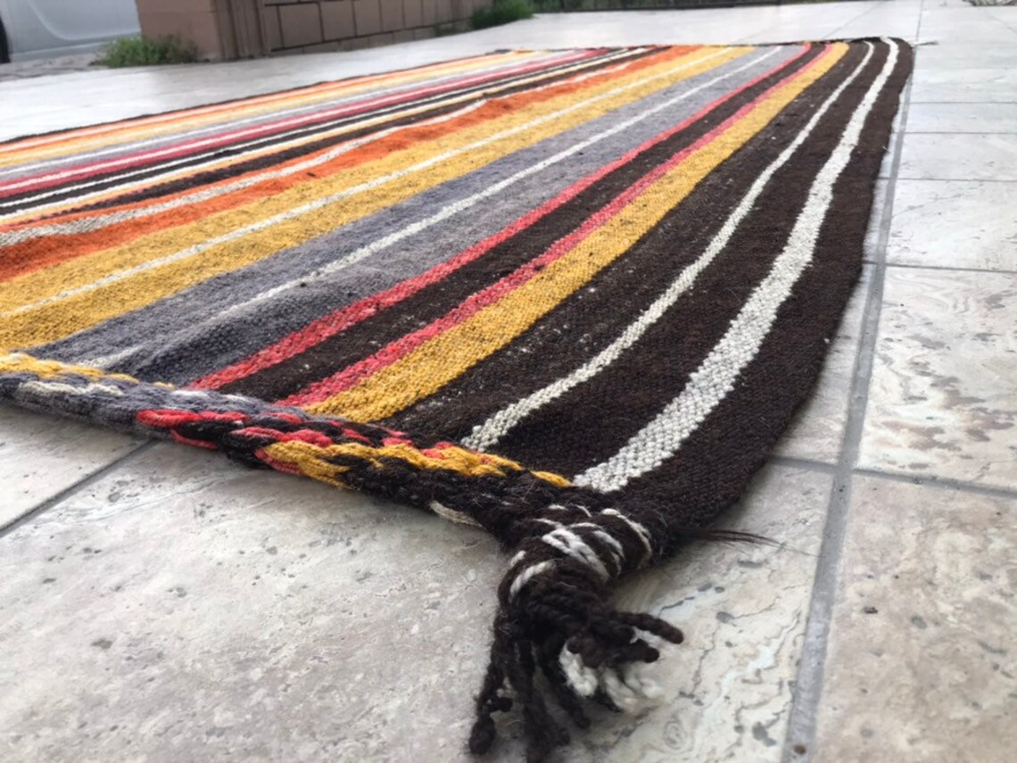 Goad Hair Rug Natural Rug Goad Wool Oversize Rug Rug Kilim Etsy